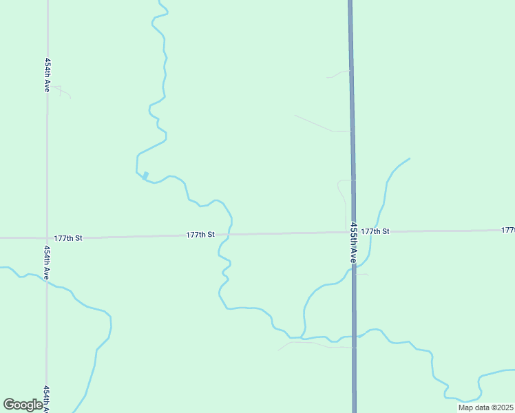 map of restaurants, bars, coffee shops, grocery stores, and more near 45531 176th Street in Watertown