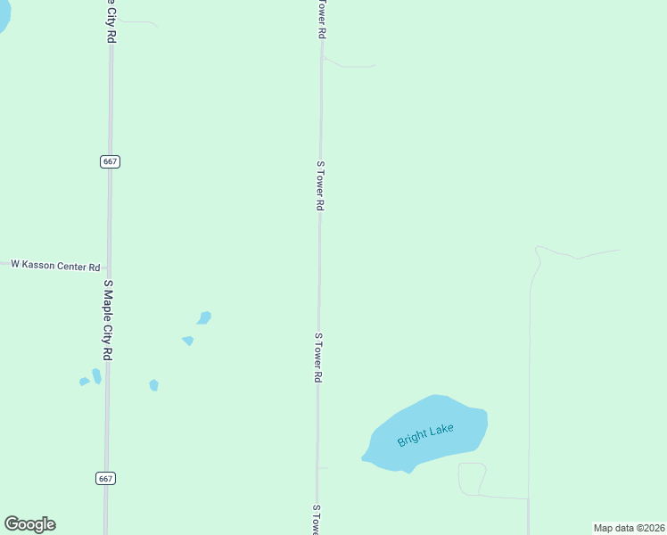 map of restaurants, bars, coffee shops, grocery stores, and more near 10751-10923 South Tower Road in Maple City