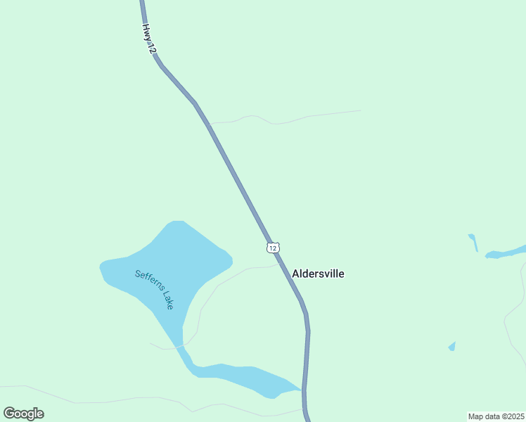 map of restaurants, bars, coffee shops, grocery stores, and more near 6908 Nova Scotia 12 in Aldersville