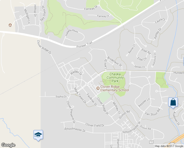 map of restaurants, bars, coffee shops, grocery stores, and more near 2917 Hemingway Dr in Chaska