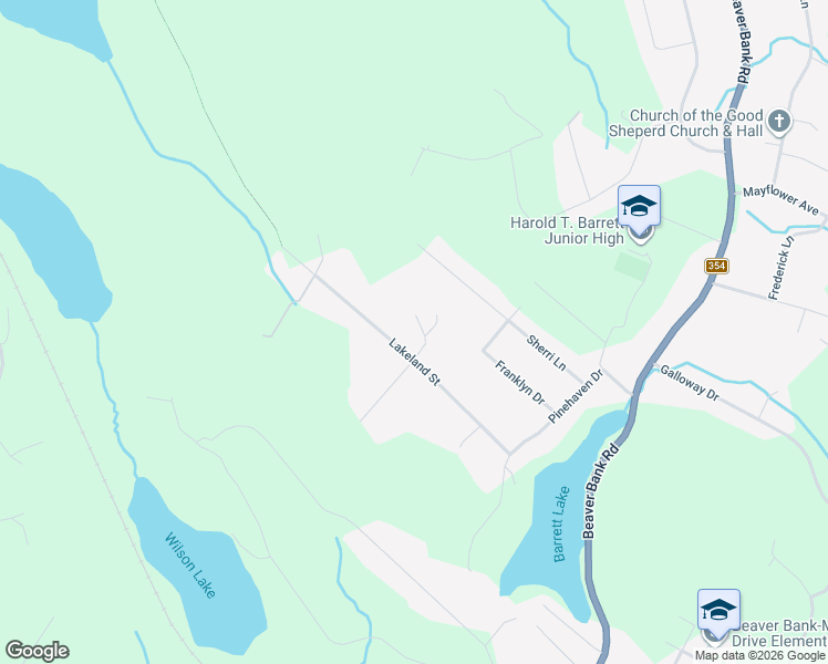 map of restaurants, bars, coffee shops, grocery stores, and more near 24 Gilbert Street in Beaver Bank