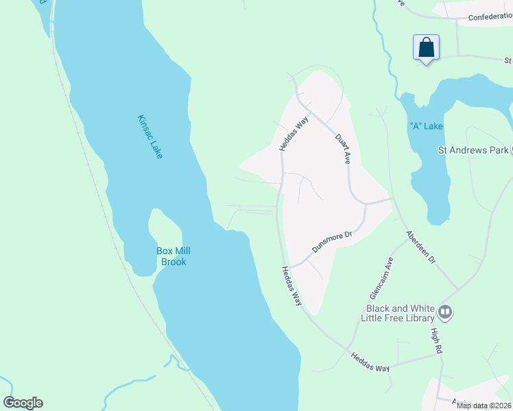 map of restaurants, bars, coffee shops, grocery stores, and more near 430 Heddas Way in Fall River