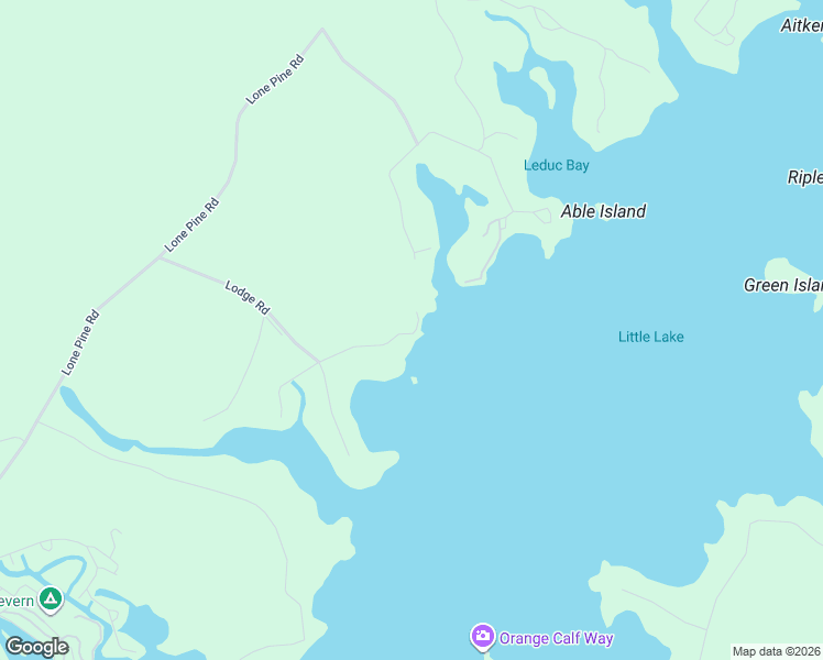 map of restaurants, bars, coffee shops, grocery stores, and more near 68 Valley Road in Muskoka District Municipality