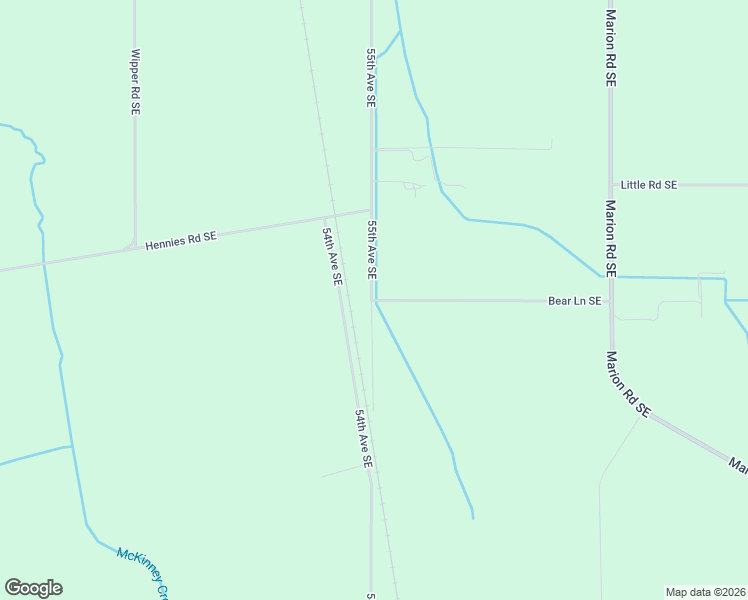map of restaurants, bars, coffee shops, grocery stores, and more near 5500 Bear Lane Southeast in Turner