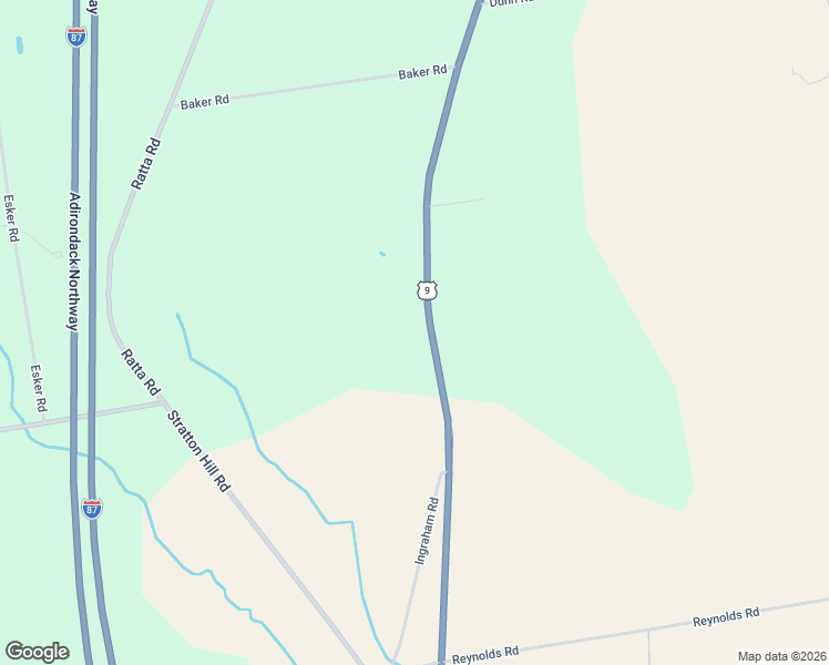 map of restaurants, bars, coffee shops, grocery stores, and more near 8603-8639 State Highway 9 in West Chazy