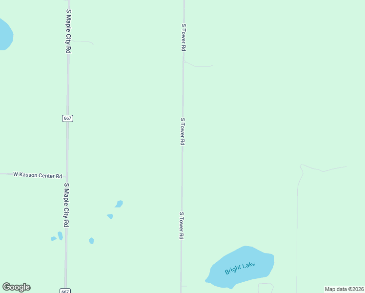 map of restaurants, bars, coffee shops, grocery stores, and more near 10751 South Tower Road in Maple City
