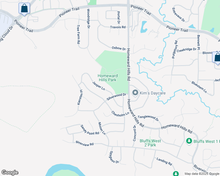 map of restaurants, bars, coffee shops, grocery stores, and more near 12182 Jasper Lane in Eden Prairie