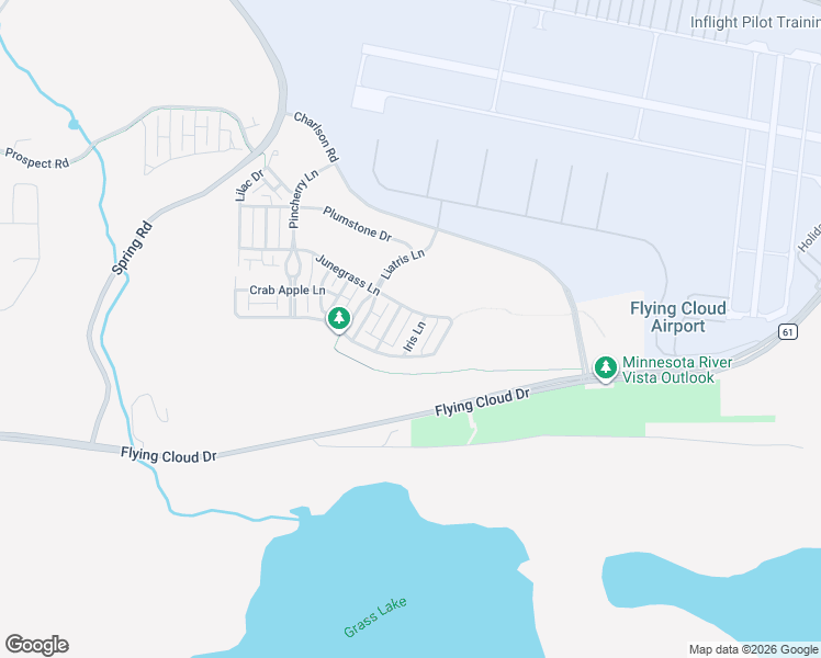 map of restaurants, bars, coffee shops, grocery stores, and more near 10011 Gentian Drive in Eden Prairie