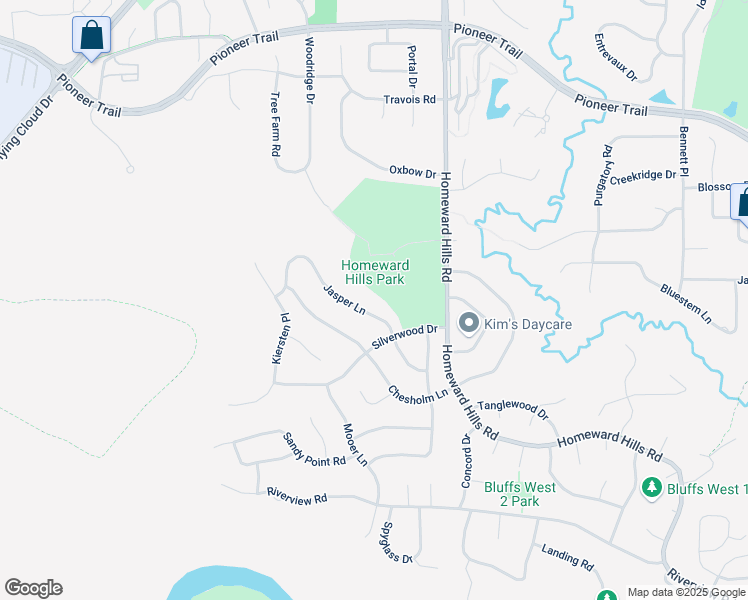 map of restaurants, bars, coffee shops, grocery stores, and more near 12182 Jasper Lane in Eden Prairie