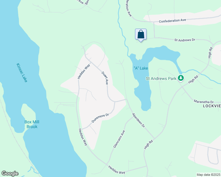 map of restaurants, bars, coffee shops, grocery stores, and more near 556 Duart Avenue in Fall River