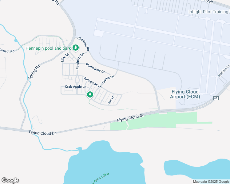 map of restaurants, bars, coffee shops, grocery stores, and more near 10009 Iris Lane in Eden Prairie