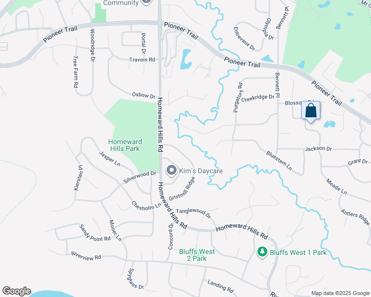 map of restaurants, bars, coffee shops, grocery stores, and more near 10019 Gristmill Ridge in Eden Prairie