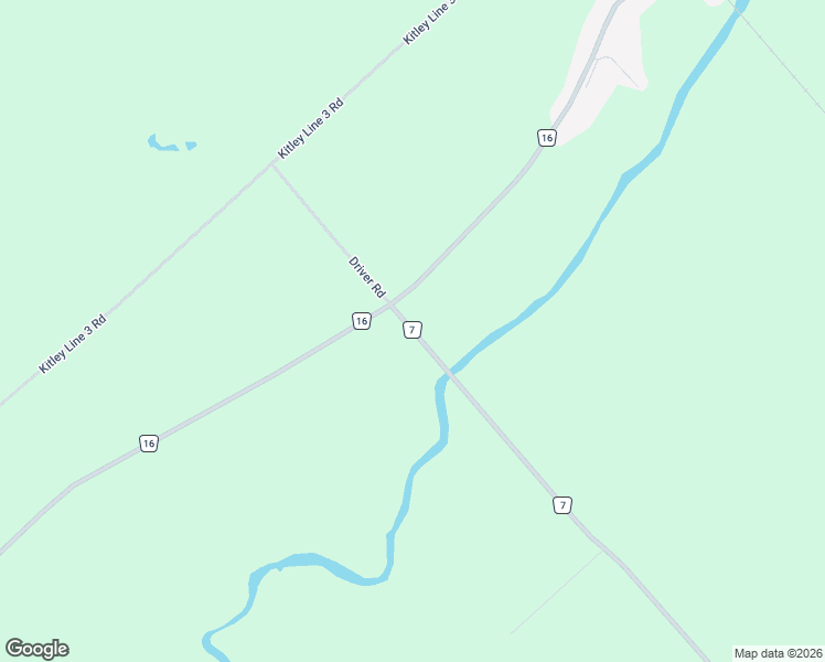 map of restaurants, bars, coffee shops, grocery stores, and more near 585 County Road 7 in Elizabethtown-Kitley