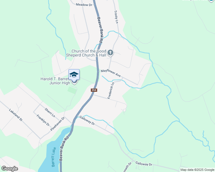 map of restaurants, bars, coffee shops, grocery stores, and more near 28 Frederick Lane in Beaver Bank