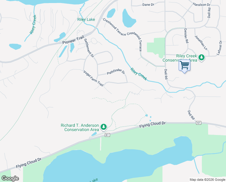 map of restaurants, bars, coffee shops, grocery stores, and more near 18662 Vogel Farm Trail in Eden Prairie