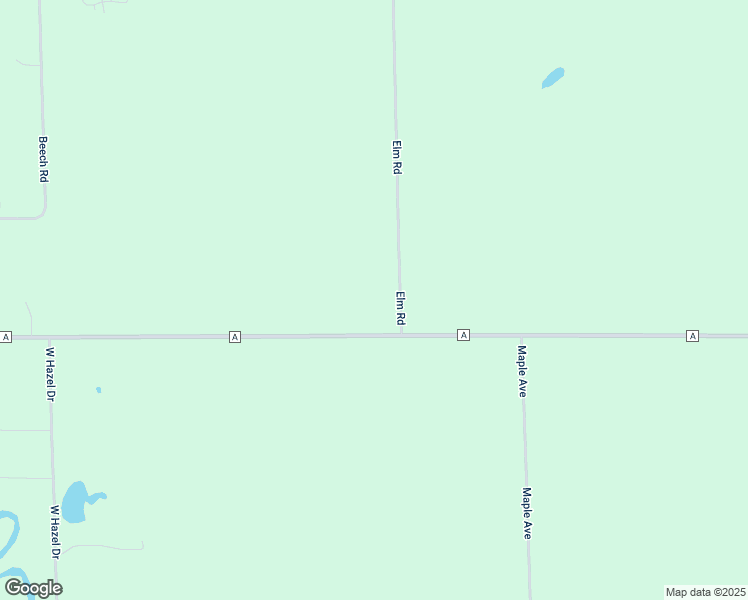 map of restaurants, bars, coffee shops, grocery stores, and more near County Road A in Shawano