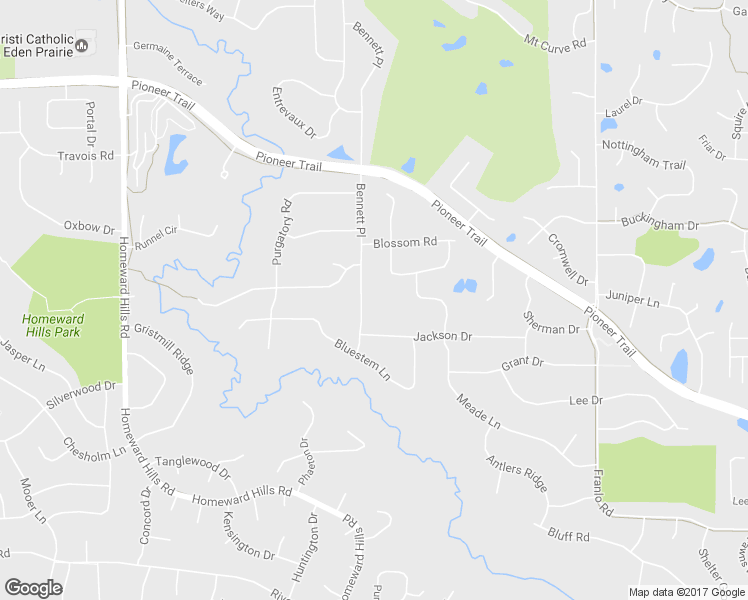 map of restaurants, bars, coffee shops, grocery stores, and more near 9969 Bennett Place in Eden Prairie