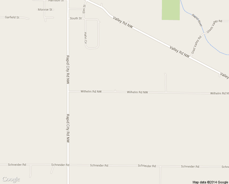 map of restaurants, bars, coffee shops, grocery stores, and more near 4673 Wilhelm Road Northwest in Rapid City