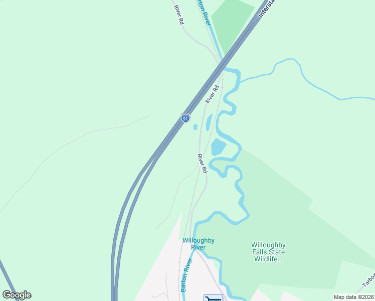 map of restaurants, bars, coffee shops, grocery stores, and more near 109 River Road in Irasburg
