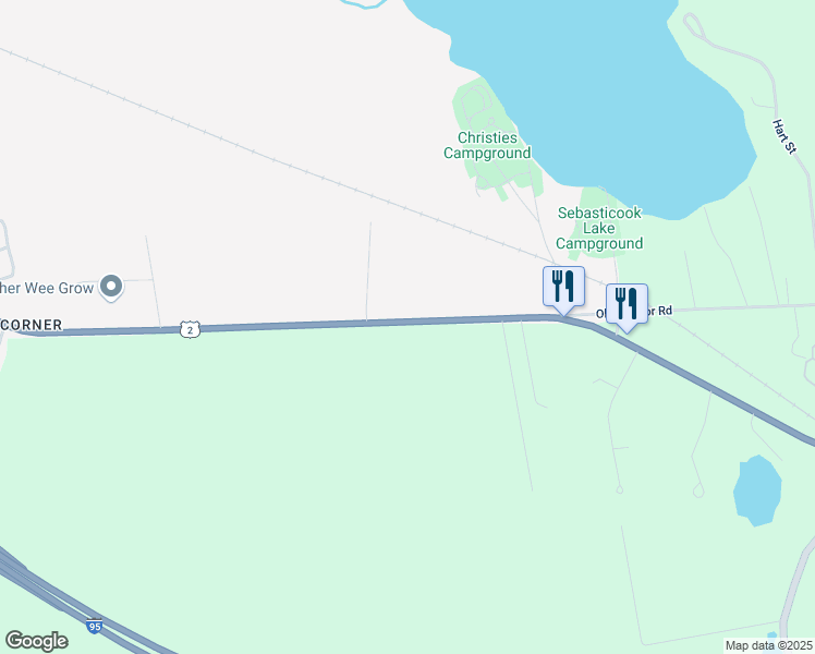 map of restaurants, bars, coffee shops, grocery stores, and more near 448 Elm Street in Newport