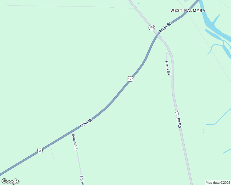 map of restaurants, bars, coffee shops, grocery stores, and more near 158 Main Street in Palmyra