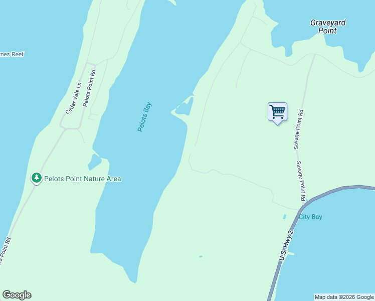 map of restaurants, bars, coffee shops, grocery stores, and more near 1500 Savage Point Rd in North Hero