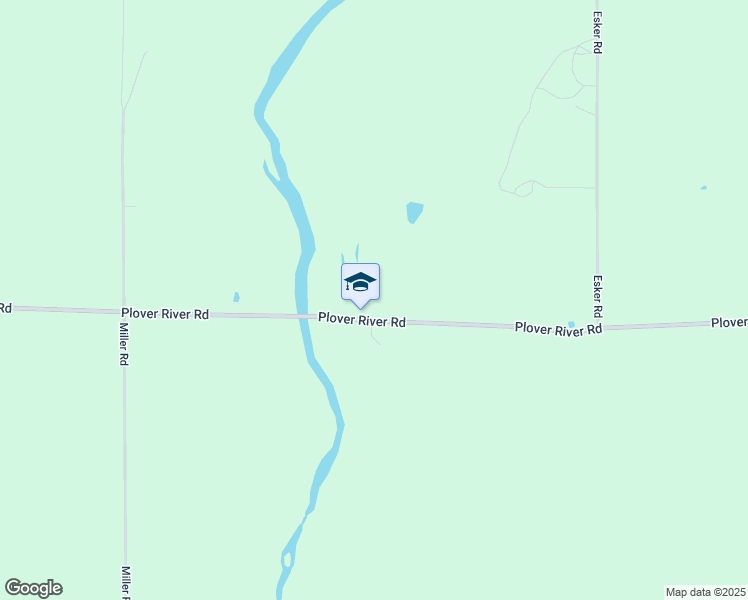 map of restaurants, bars, coffee shops, grocery stores, and more near 173995 Plover River Road in Hatley