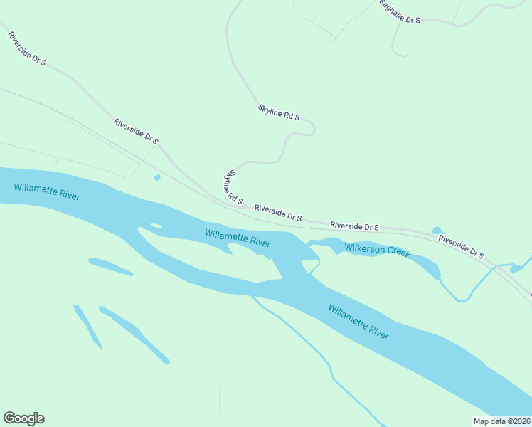 map of restaurants, bars, coffee shops, grocery stores, and more near 4069 Riverside Drive South in Salem