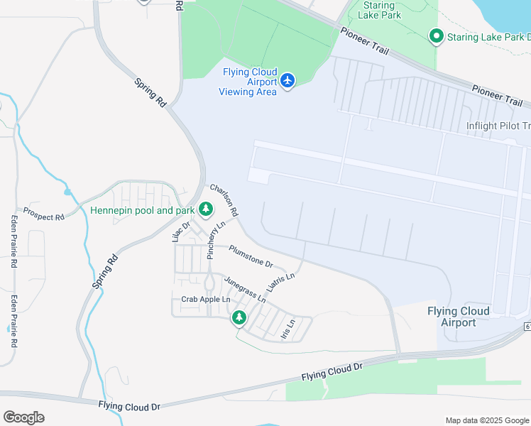 map of restaurants, bars, coffee shops, grocery stores, and more near in Eden Prairie