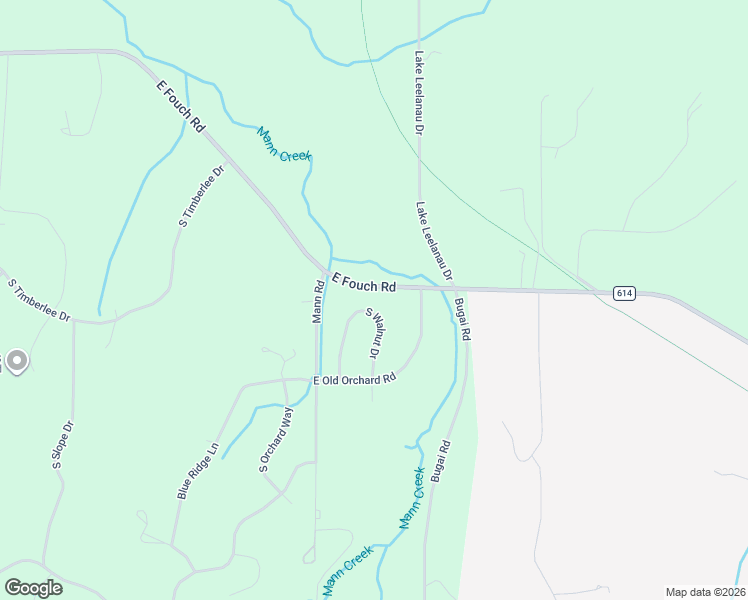 map of restaurants, bars, coffee shops, grocery stores, and more near 10509 South Walnut Drive in Traverse City