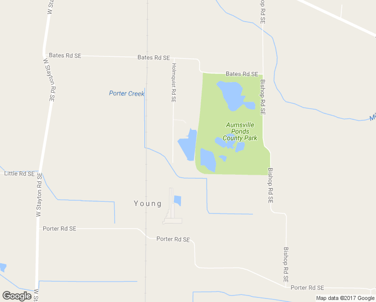 map of restaurants, bars, coffee shops, grocery stores, and more near 8798 Holmquist Road Southeast in Aumsville