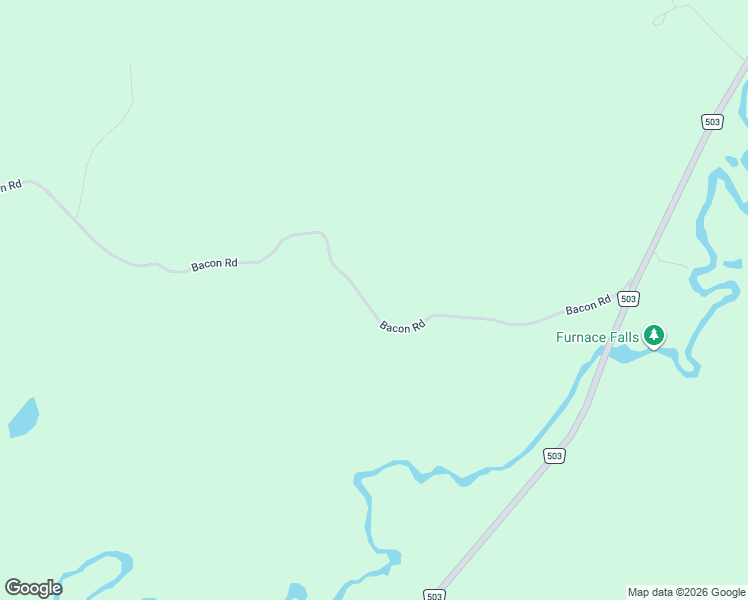 map of restaurants, bars, coffee shops, grocery stores, and more near 1190 Bacon Road in Minden