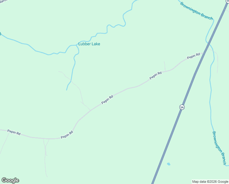 map of restaurants, bars, coffee shops, grocery stores, and more near 3003 Pepin Road in Brownington