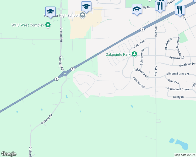 map of restaurants, bars, coffee shops, grocery stores, and more near 11585 Minnesota 5 in Cologne