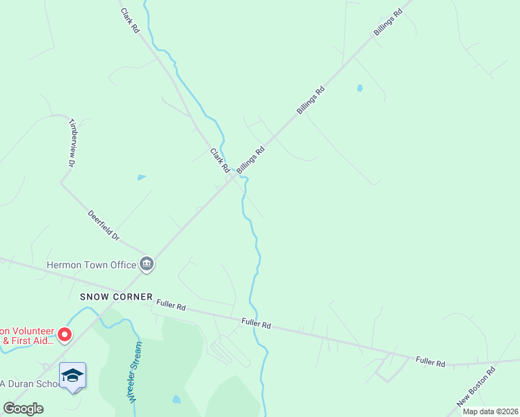 map of restaurants, bars, coffee shops, grocery stores, and more near 15 Lewis Road in Hermon