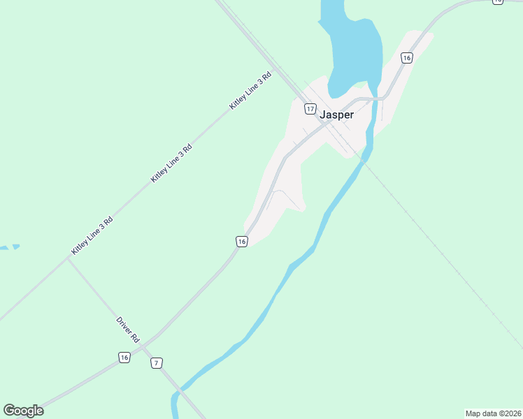 map of restaurants, bars, coffee shops, grocery stores, and more near 318 County Road 16 in Jasper