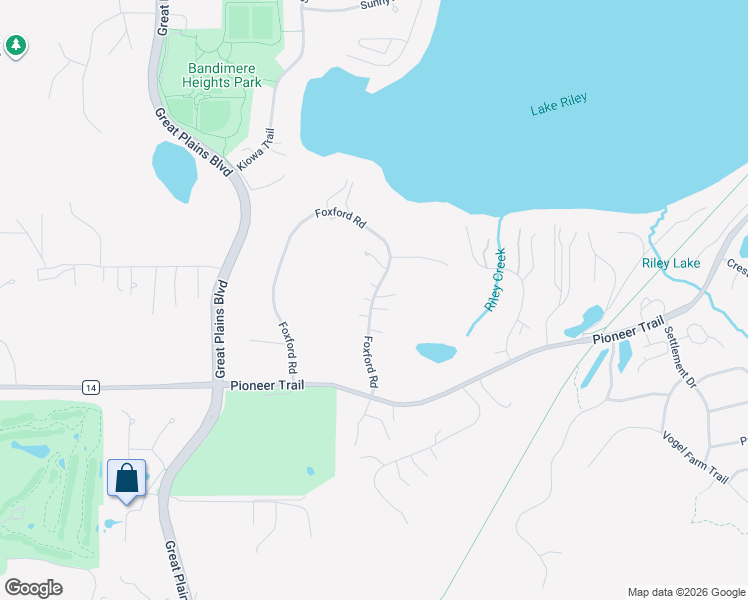 map of restaurants, bars, coffee shops, grocery stores, and more near 9400 Foxford Road in Chanhassen