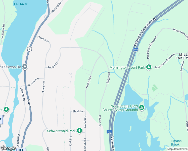 map of restaurants, bars, coffee shops, grocery stores, and more near 295 Fall River Roundabout in Fall River