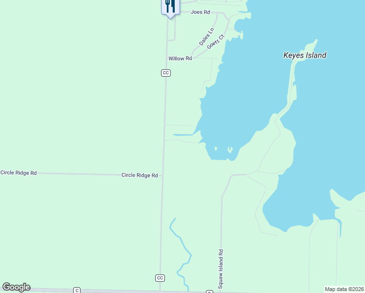 map of restaurants, bars, coffee shops, grocery stores, and more near 8923 Twin Harbors Road in Sturgeon Bay