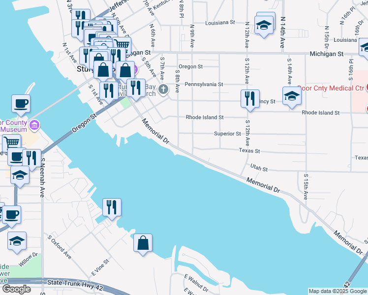 816 Memorial Drive, Sturgeon Bay WI Walk Score