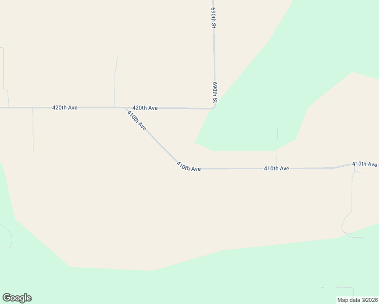 map of restaurants, bars, coffee shops, grocery stores, and more near E6854 420th Avenue in Menomonie