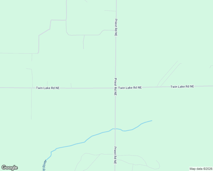 map of restaurants, bars, coffee shops, grocery stores, and more near 8065 Priest Road Northeast in Mancelona