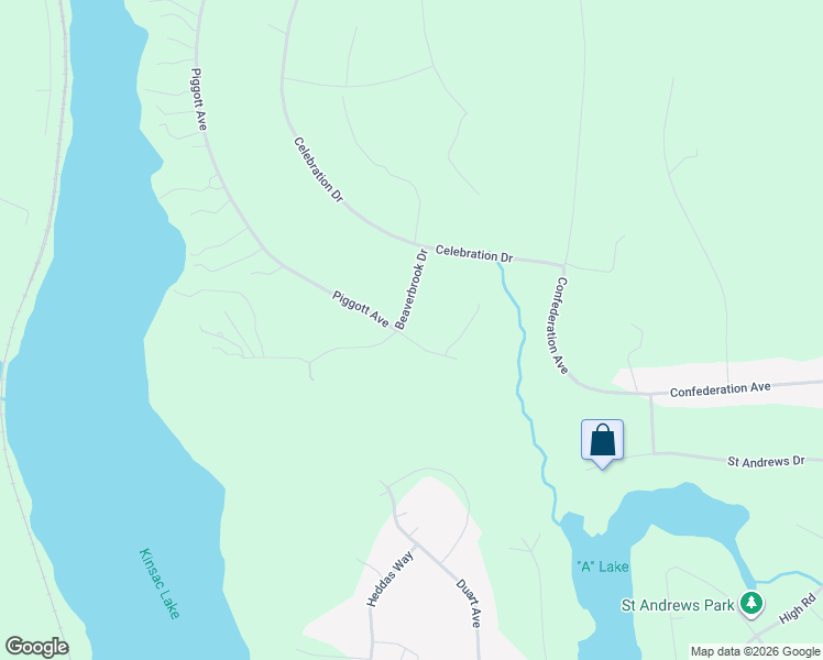 map of restaurants, bars, coffee shops, grocery stores, and more near 10 Kinross Court in Fall River