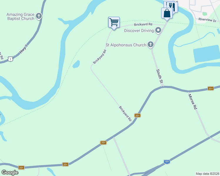 map of restaurants, bars, coffee shops, grocery stores, and more near in Carleton Corner