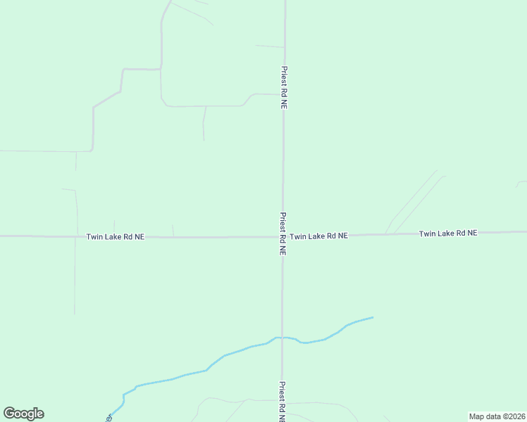 map of restaurants, bars, coffee shops, grocery stores, and more near 8065 Priest Road Northeast in Mancelona