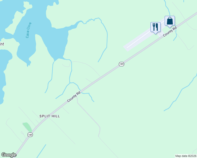 map of restaurants, bars, coffee shops, grocery stores, and more near 22 Legion Road in Lubec