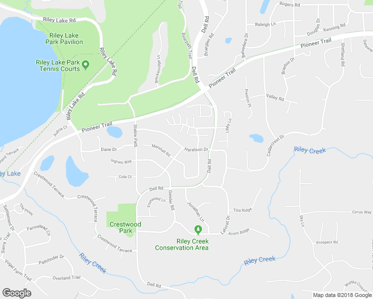 map of restaurants, bars, coffee shops, grocery stores, and more near 17608 Haralson Drive in Eden Prairie