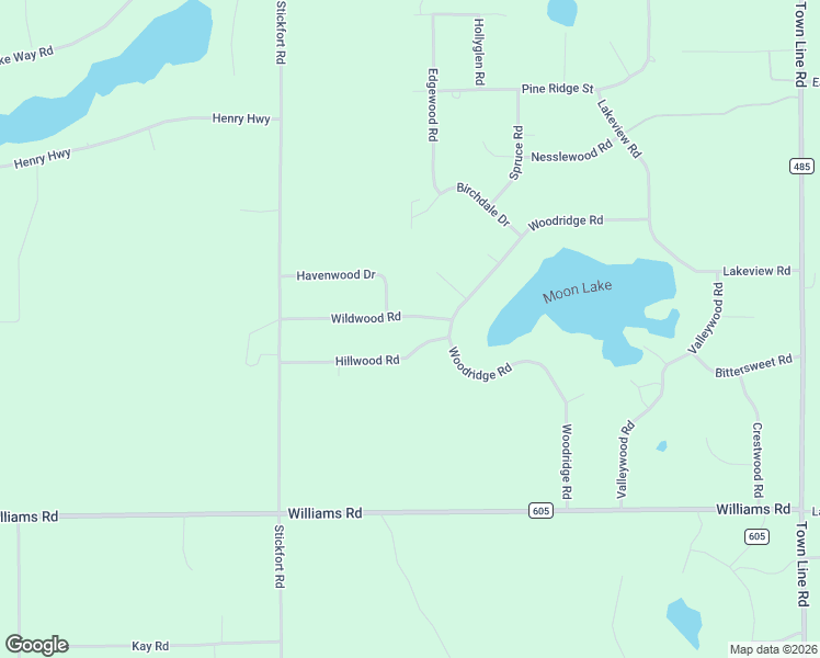 map of restaurants, bars, coffee shops, grocery stores, and more near 52-58 Wildwood Road in Lewiston