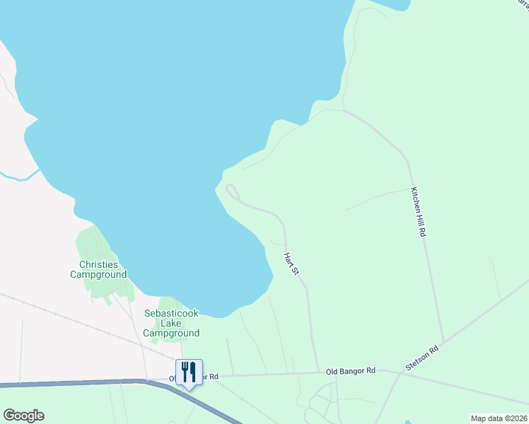 map of restaurants, bars, coffee shops, grocery stores, and more near 133 Hart Street in Newport