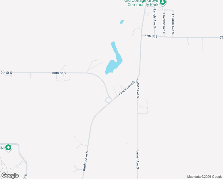 map of restaurants, bars, coffee shops, grocery stores, and more near 8226 Kimbro Avenue South in Cottage Grove